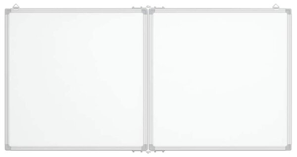 Magnetická tabule rozkládací 120 x 60 x 1,7 cm hliník