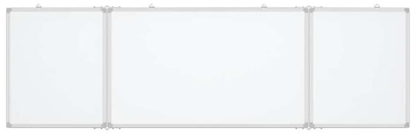 Magnetická tabule rozkládací 200 x 60 x 1,7 cm hliník