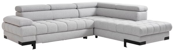 SEDACÍ SOUPRAVA, textil, barvy stříbra Welnova - Sedací soupravy
