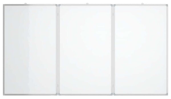Magnetická tabule rozkládací 180 x 80 x 1,7 cm hliník