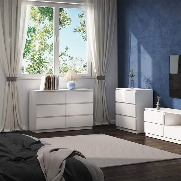 Komoda Vicco Calisto Bílá 39 x 78.5 cm, Model 41289