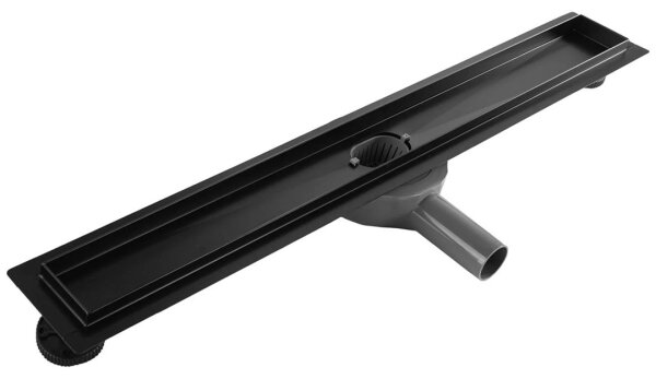 REA-G7802 - Odtokový žlab NEOX PRO 70 cm nerezová ocel/černá