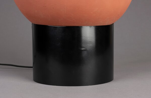 Oranžová terakotová stolní lampa DUTCHBONE ZAHRA S