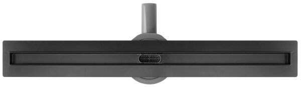 REA-G2710 - Odtokový žlab NEOX SLIM 80 cm nerezová ocel/černá