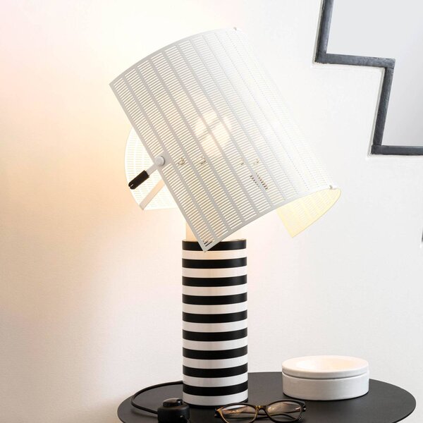 Artemide Shogun stolní lampa stínidlo nastavitelné, Bílá / opál, Obývací pokoj / jídelna, Hliník, Design