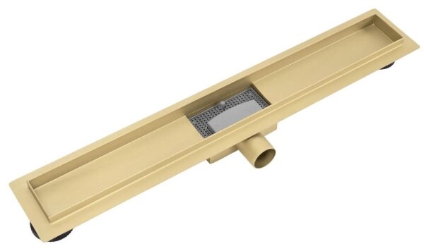 REA-G2562 - Odtokový žlab NEOX 70 cm nerezová ocel/zlatá