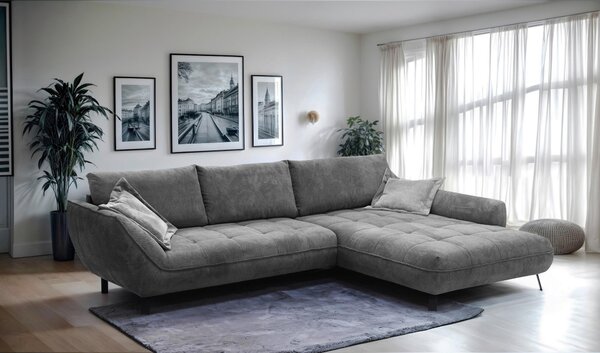 ROHOVÁ SEDAČKA, textil, antracitová MID.YOU - Sedací soupravy, Online Only