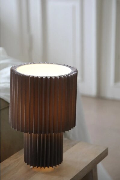 Markslöjd 108896 - Stolní lampa CATIS 1xE27/60W/230V 32 cm šedá