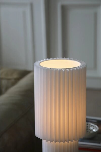 Markslöjd 108897 - Stolní lampa CATIS 1xE27/60W/230V 45 cm bílá
