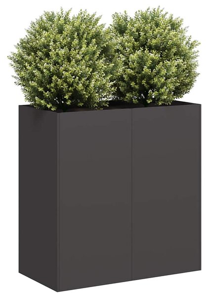 Truhlík černý 80x40x80 cm ocel válcovaná za studena