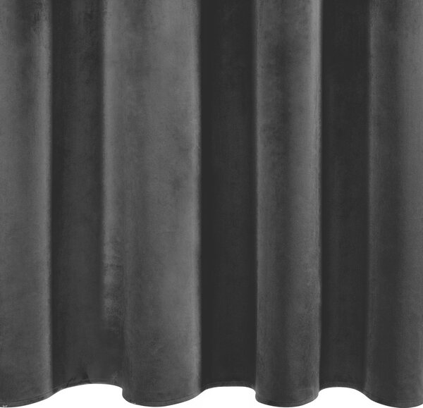 ZATEMŇOVACÍ ZÁVĚS NA PÁSCE AURA 140X270 CM ČERNÁ