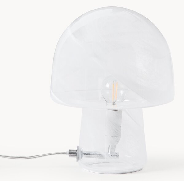 Stolní lampa's mramorovým efektem Talia, v různých velikostech