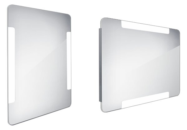 Nimco zrcadlo do koupelny s LED osvětlením 60 x 80 ZP 18002