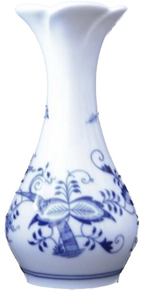 Český porcelán Cibulák Váza květina 16,5 cm