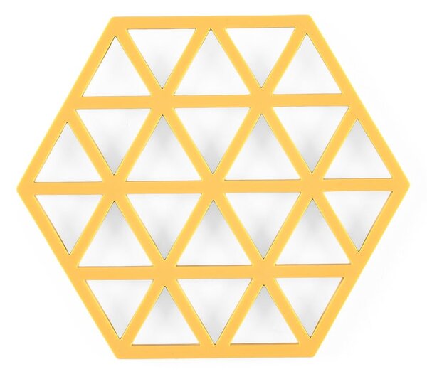 Silikonová podložka pod hrnec 16x14 cm Triangles – Zone