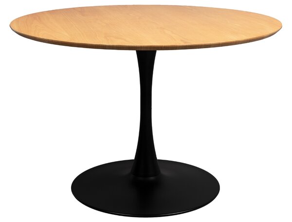 White Label Přírodní jídelní stůl WLL RAKU 110 cm