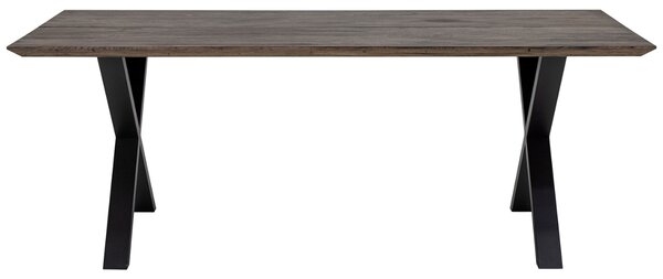 Hnědý dubový jídelní stůl Bloomingville Maldon 200 x 95 cm