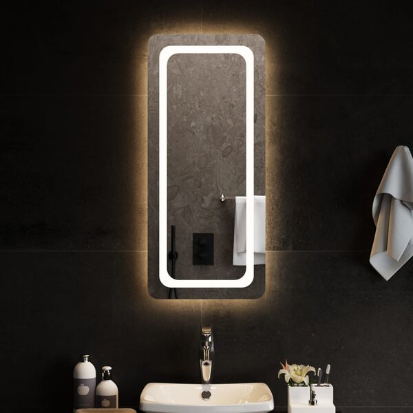 Koupelnové zrcadlo s LED osvětlením 40x90 cm