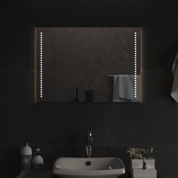 Koupelnové zrcadlo s LED osvětlením 50x70 cm
