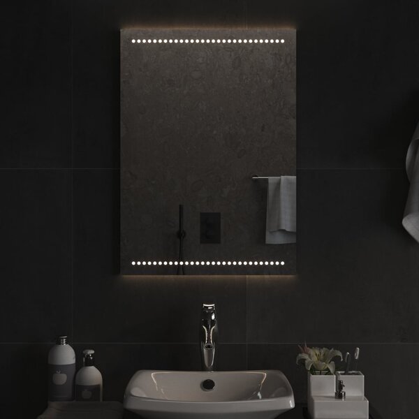 Koupelnové zrcadlo s LED osvětlením 50x70 cm