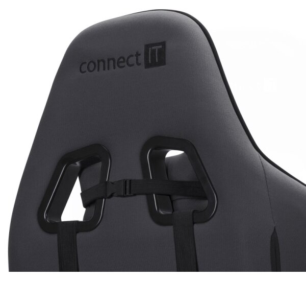 CONNECT IT CGC-1200-GY - Herní židle Monaco Pro šedá/černá