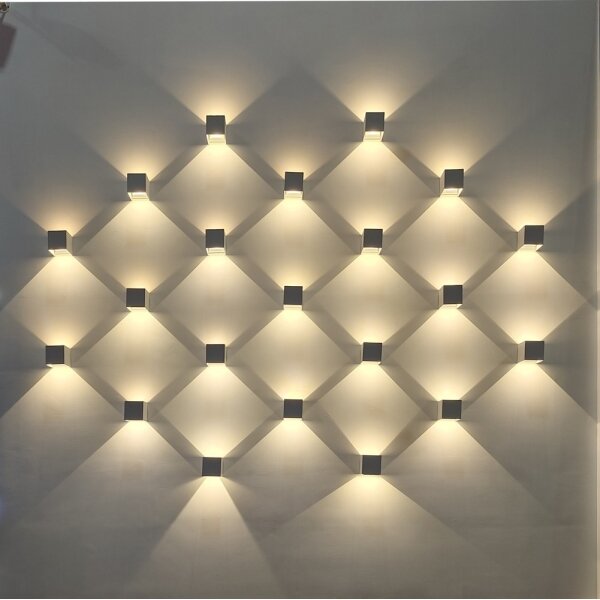 Immax 08510L - LED Venkovní nástěnné svítidlo DICE LED/6W/230V 3000K IP65