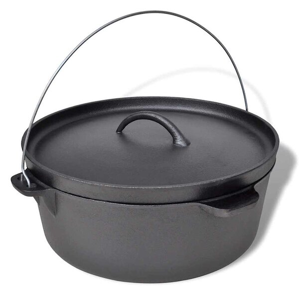Litinový hrnec 11,3 L Dutch Oven s příslušenstvím