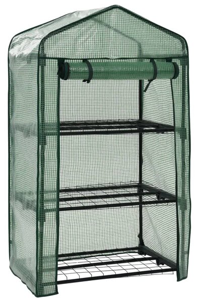 3patrový mini skleník 69 x 49 x 125 cm