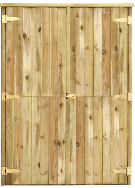 Zahradní kůlna na nářadí 123x50x171 cm impregnovaná borovice