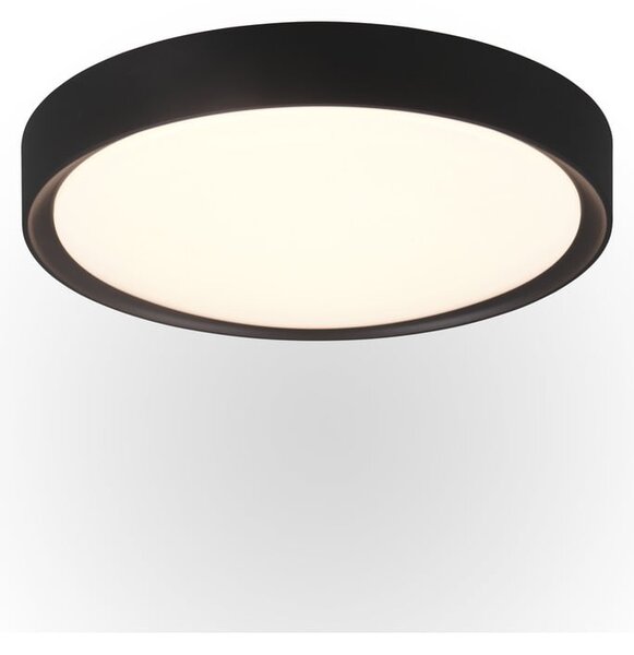 Matně černé LED stropní svítidlo ø 33 cm Clarimo – Trio