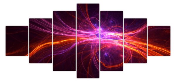 Obraz moderní abstrakce (210x100 cm)