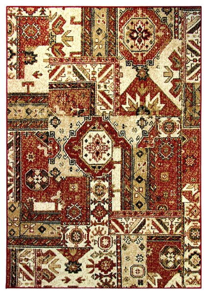 SINTELON Kusový koberec Practica A2/CEC BARVA: Hnědá, ROZMĚR: 160x230 cm