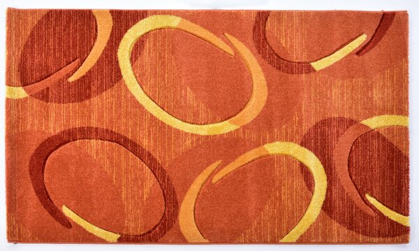 Kusový koberec FLORIDA 9828 orange BARVA: Oranžová, ROZMĚR: 80x150 cm