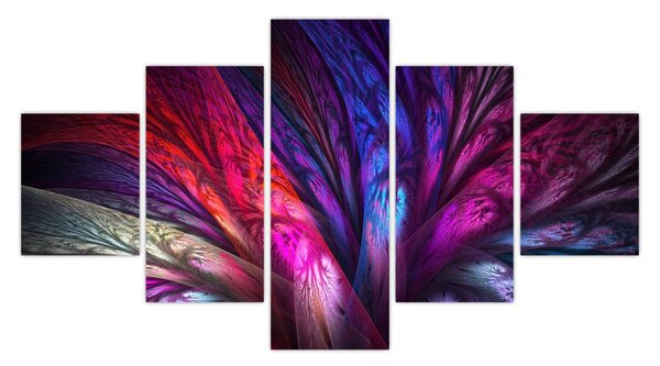 Abstraktní obraz stromu (125x70 cm)