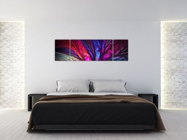 Abstraktní obraz stromu (170x50 cm)