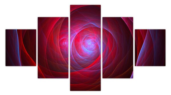 Abstraktní obraz očí (125x70 cm)