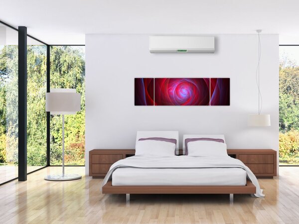 Abstraktní obraz očí (170x50 cm)