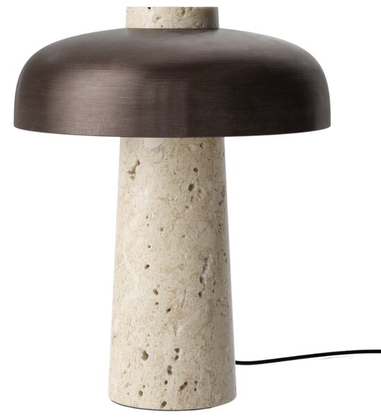 Audo CPH Béžová kamenná stolní lampa AUDO REVERSE