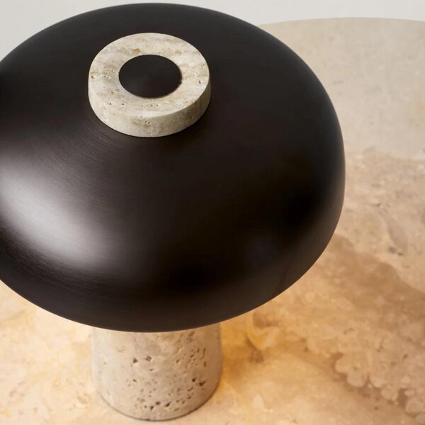 Audo CPH Béžová kamenná stolní lampa AUDO REVERSE