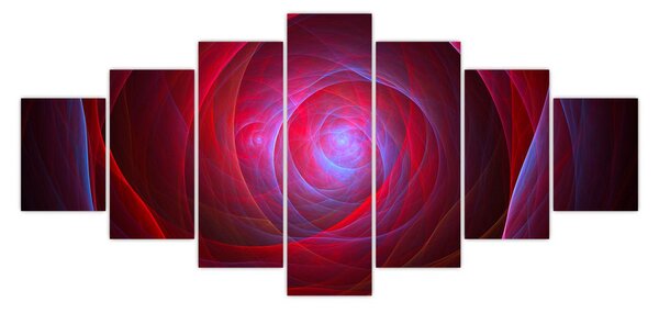 Abstraktní obraz očí (210x100 cm)