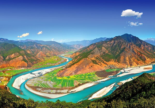 Fototapeta - Yangtze River (245x170 cm)
