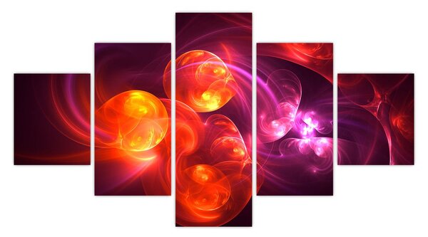 Obraz moderní abstrakce (125x70 cm)