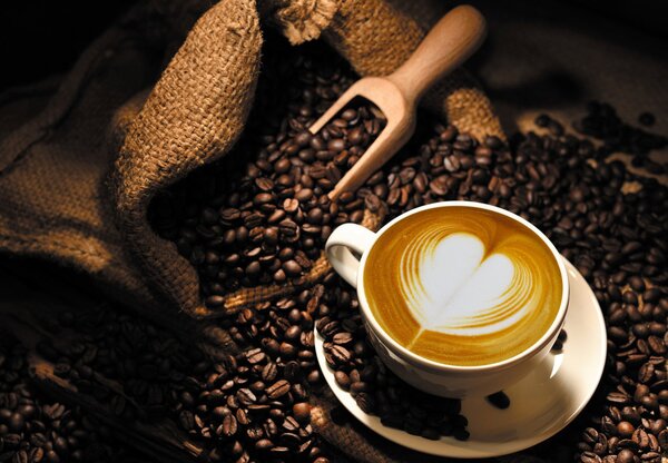 Fototapeta - Cappuccino (245x170 cm)
