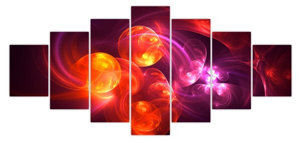 Obraz moderní abstrakce (210x100 cm)