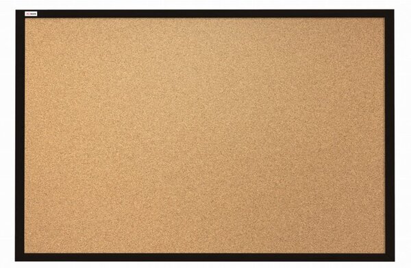 Allboards korková nástěnka 120x90 cm-černý rám,TK129BK