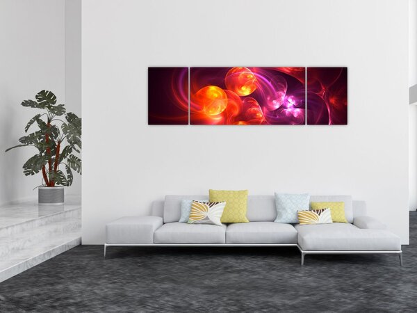 Obraz moderní abstrakce (170x50 cm)