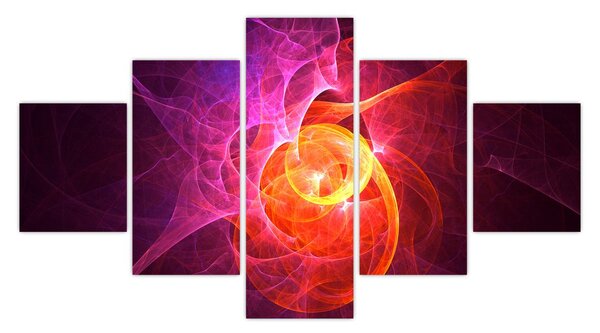 Moderní abstraktní obraz (125x70 cm)