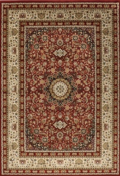 BRENO Kusový koberec KENDRA 711/DZ2H BARVA: Červená, ROZMĚR: 67x120 cm