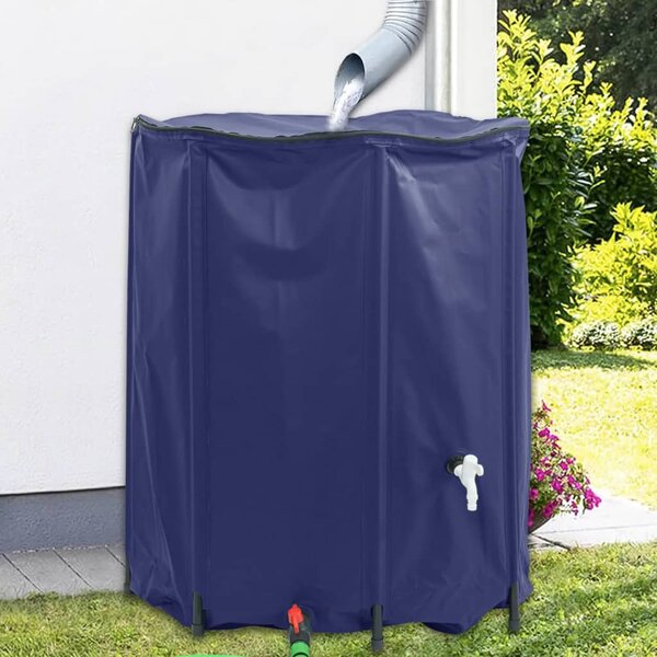 Nádrž na vodu s kohoutkem skládací 1 250 l PVC