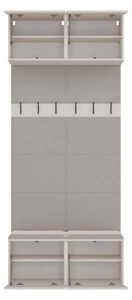 TP Living Předsíňová stěna HAGA 2W 100 cm kašmír